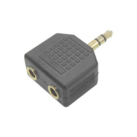 Siig Audio Splitter - Male Mini-Phone Stereo 3.5 Mm To Fem Mini-Phone CB-AU0412-S1